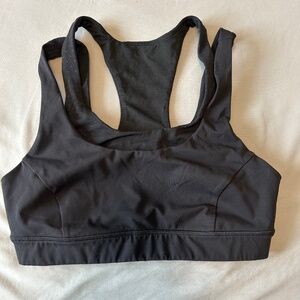 LULULEMON | Sports bra | black / polkadot mesh